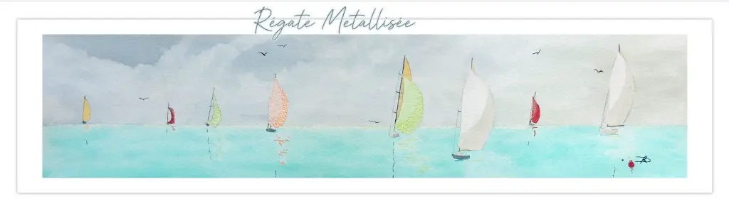 Affiche régate metallisée.webp