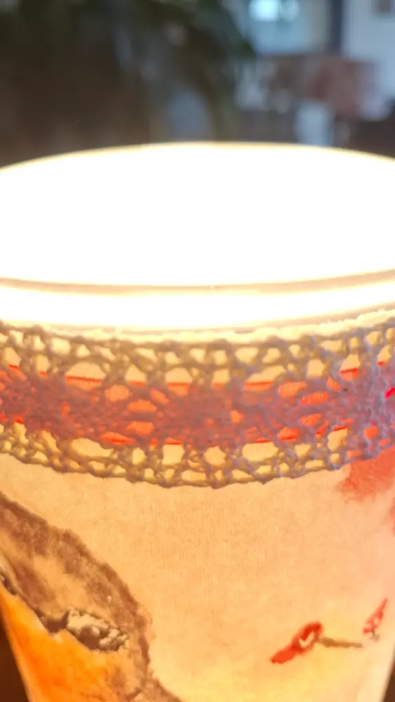 Lampe oiseaux amoureux