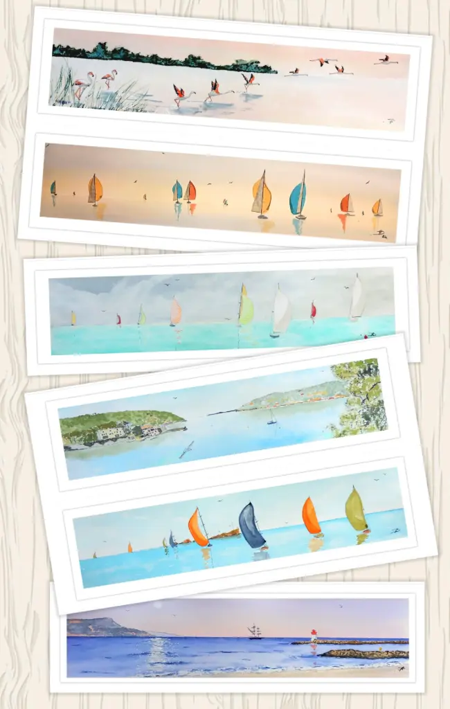 Impressions panoramiques 29,5x8,5cm